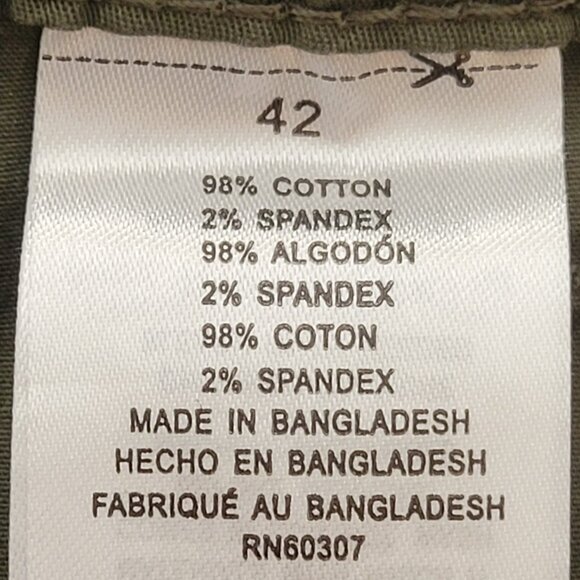 Union Bay Army Green Cargo Utility Shorts Men's Size 42 NEW NWT - Picture 10 of 11